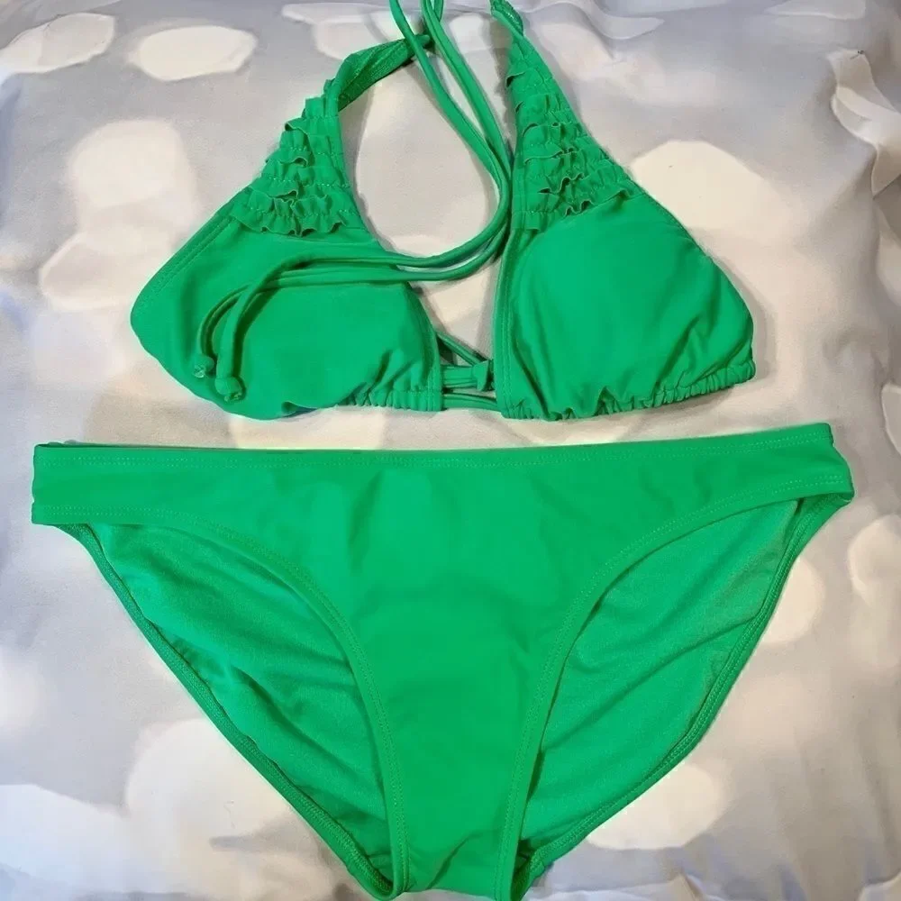 GREEN BIKINI LIGHTLY PADDED